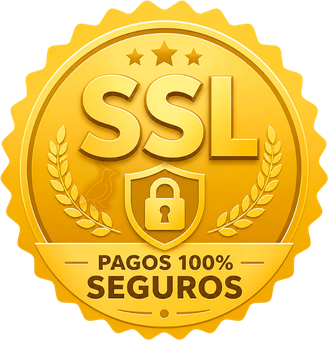 Sello de seguridad SSL y pagos 100% seguros. Certificado de sitio seguro y transacciones protegidas TINAMÚ
