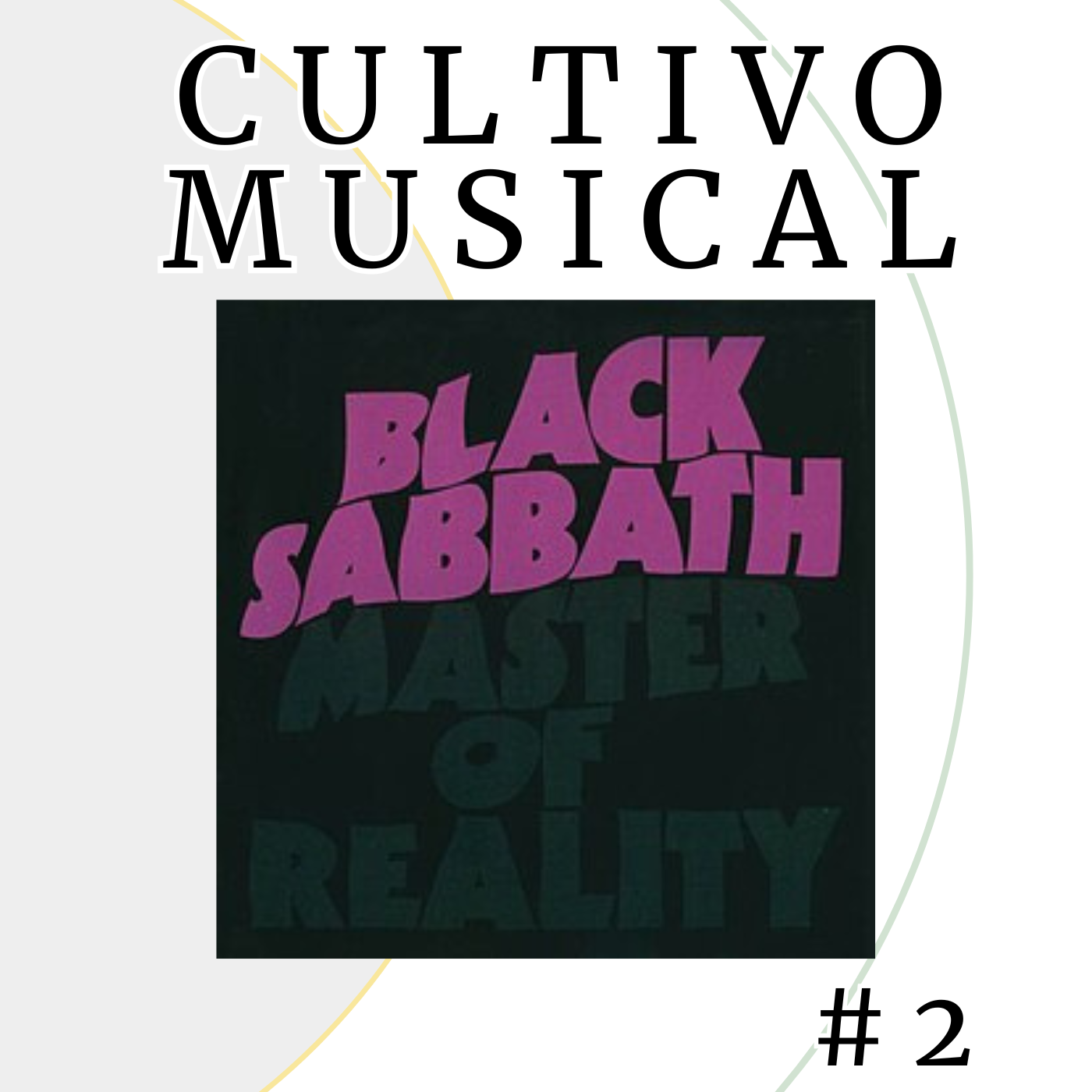 imagen de la portada del  disco de black sabbath master of reality