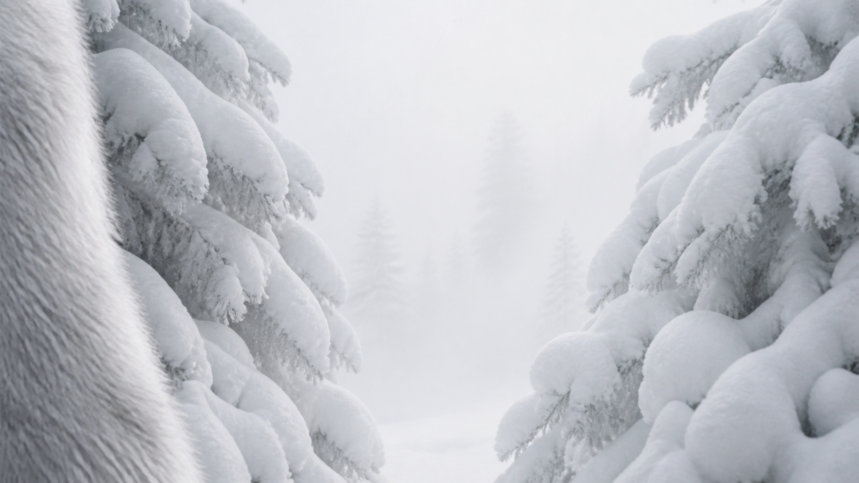 Bosque nórdico nevado, origen de Valkyria