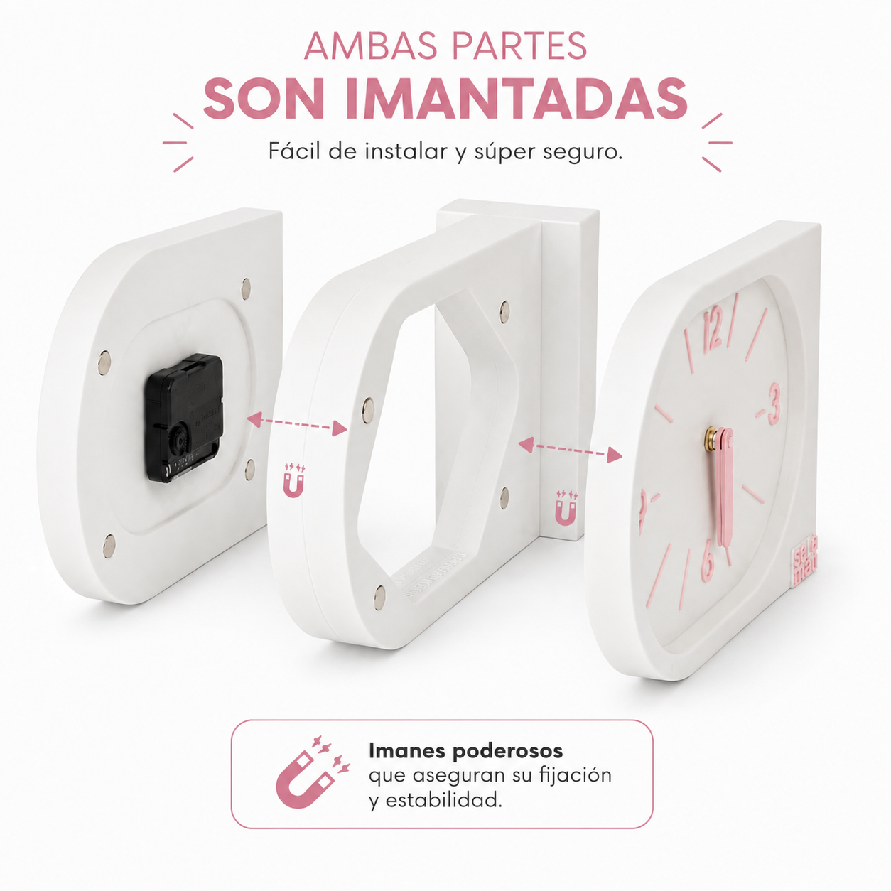 Duockly - ambas partes imantadas y acceso a la m&aacute;quina