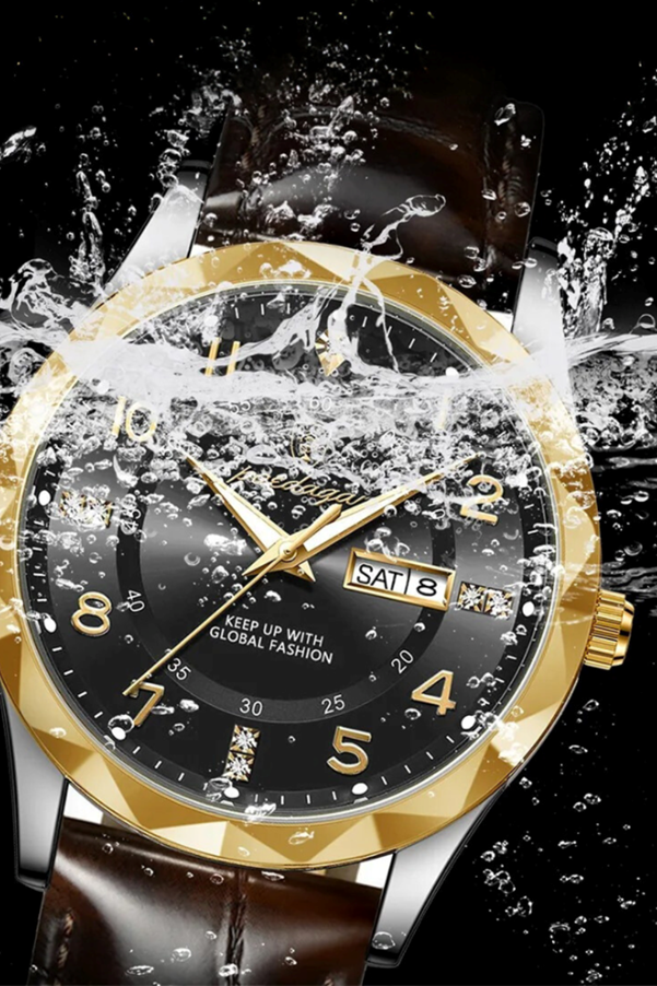 A watch with water splashing around it

AI-generated content may be incorrect.