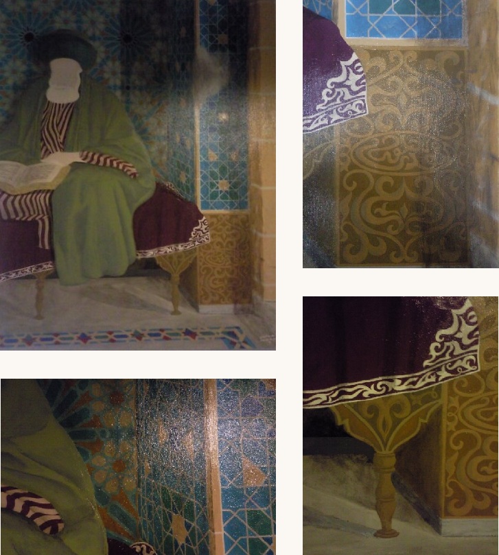 Vision of Morocco - Scene I - Acrylic Painting by Mehdi Alami