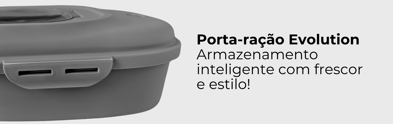 Porta ração evolution Chefe 10kg - porta ração para cães