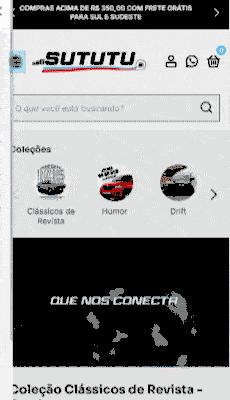 Demonstração da busca por código e filtros na Sututu