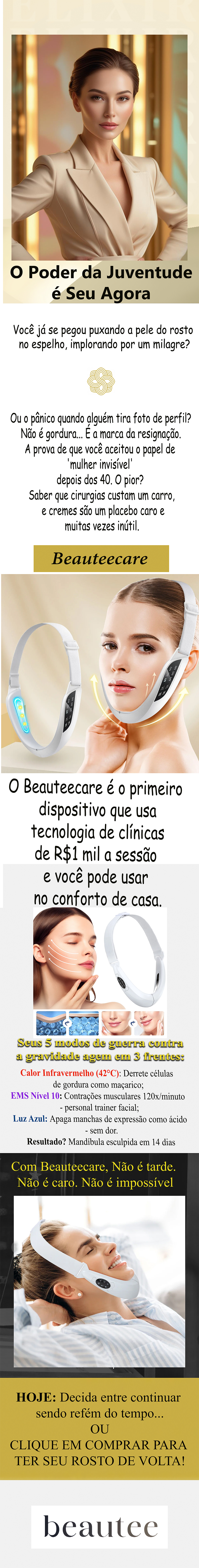 Equipamento Led anti padas Beauteecare