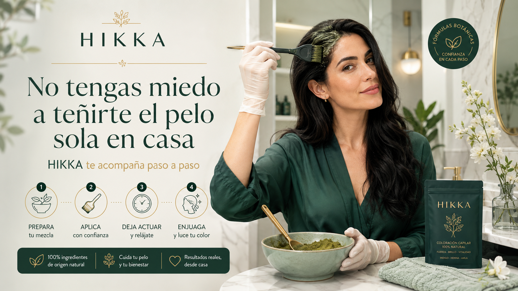 Cómo teñirse el pelo sola en casa