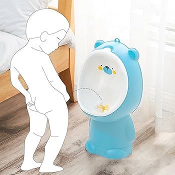 Urinario infantil de pie ajustable