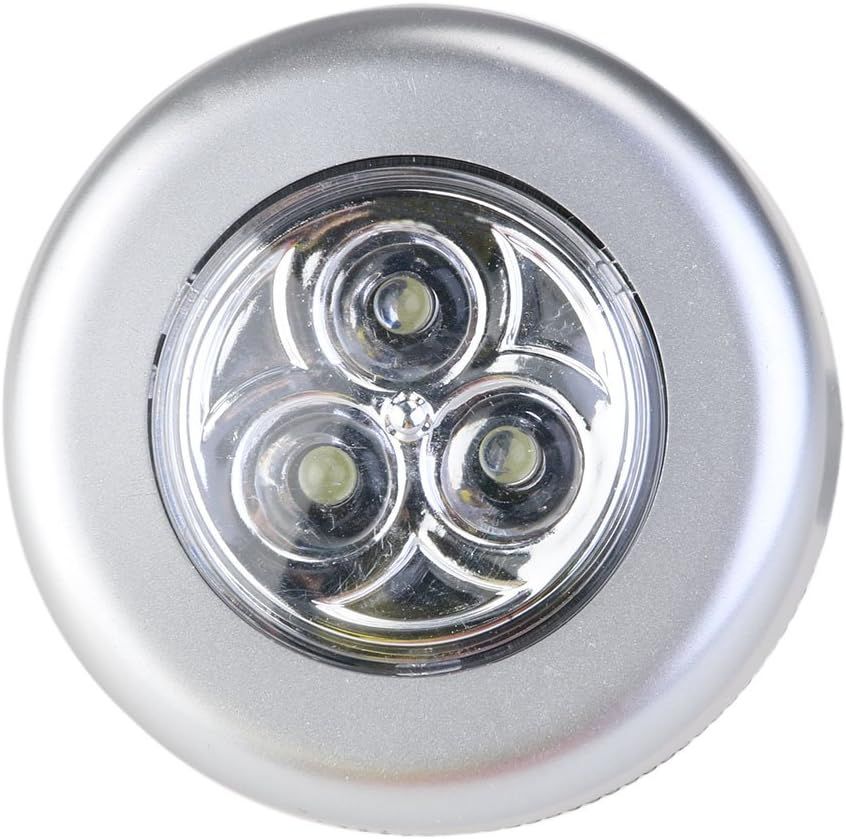 Luz LED adhesiva instalada en armario