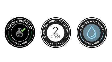 Selos de aprovação Nuara Semijoias