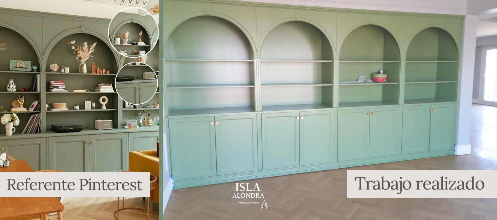 Referente Pinterest y Trabajo realizado