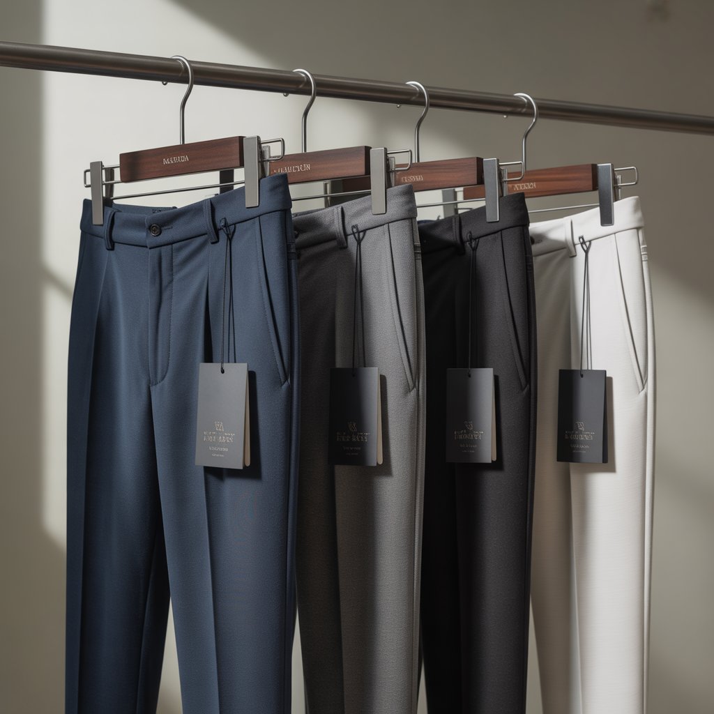 Pantalones de Vestir - Estilo Europeo