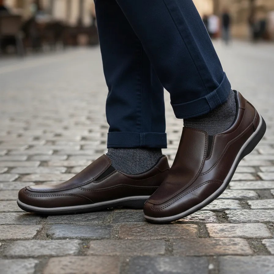 Detalles del zapato - suela y terminaciones - DENZKA