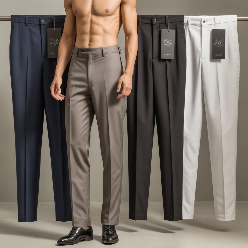 Detalles Pantalones de Vestir