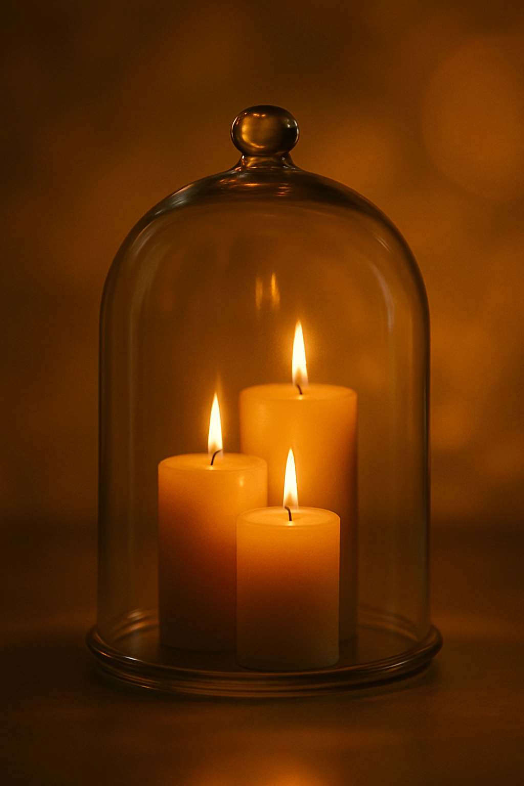 Banner da categoria Velas na Cúpula de vidro