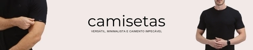 Banner da categoria CAMISETAS