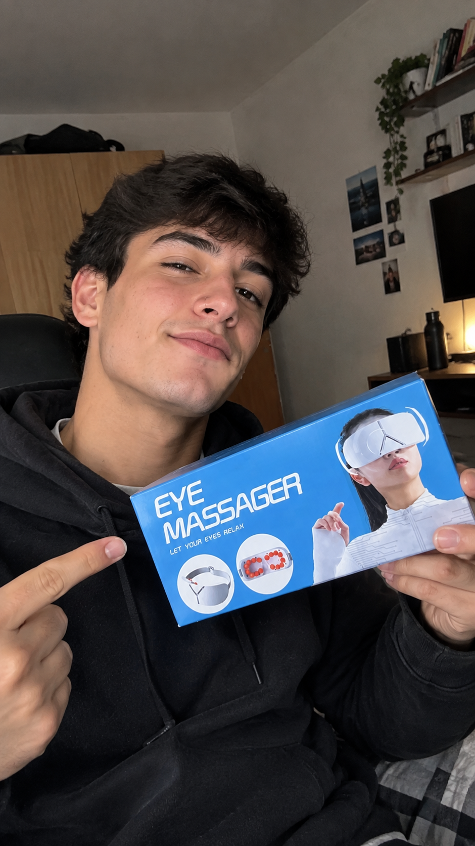 Masajeador de ojos