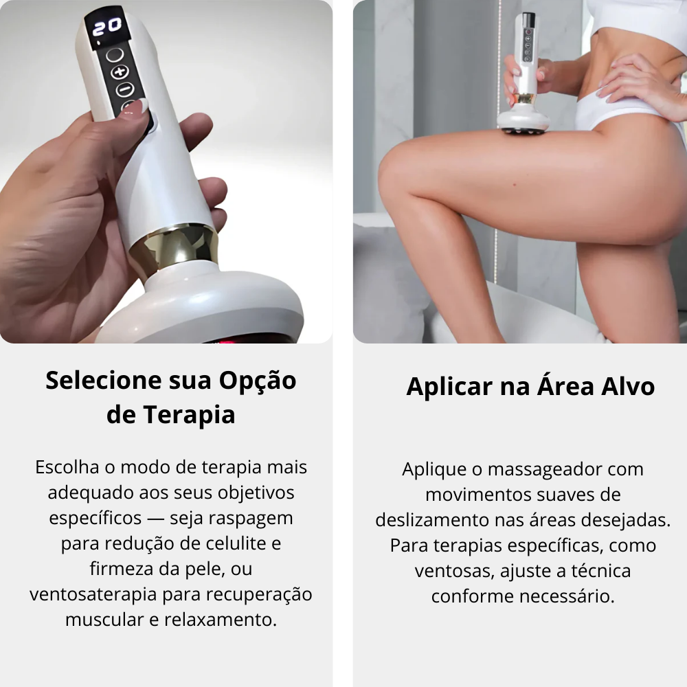 Massageador Anticelulite Portátil para Redução – CelluEase Pro