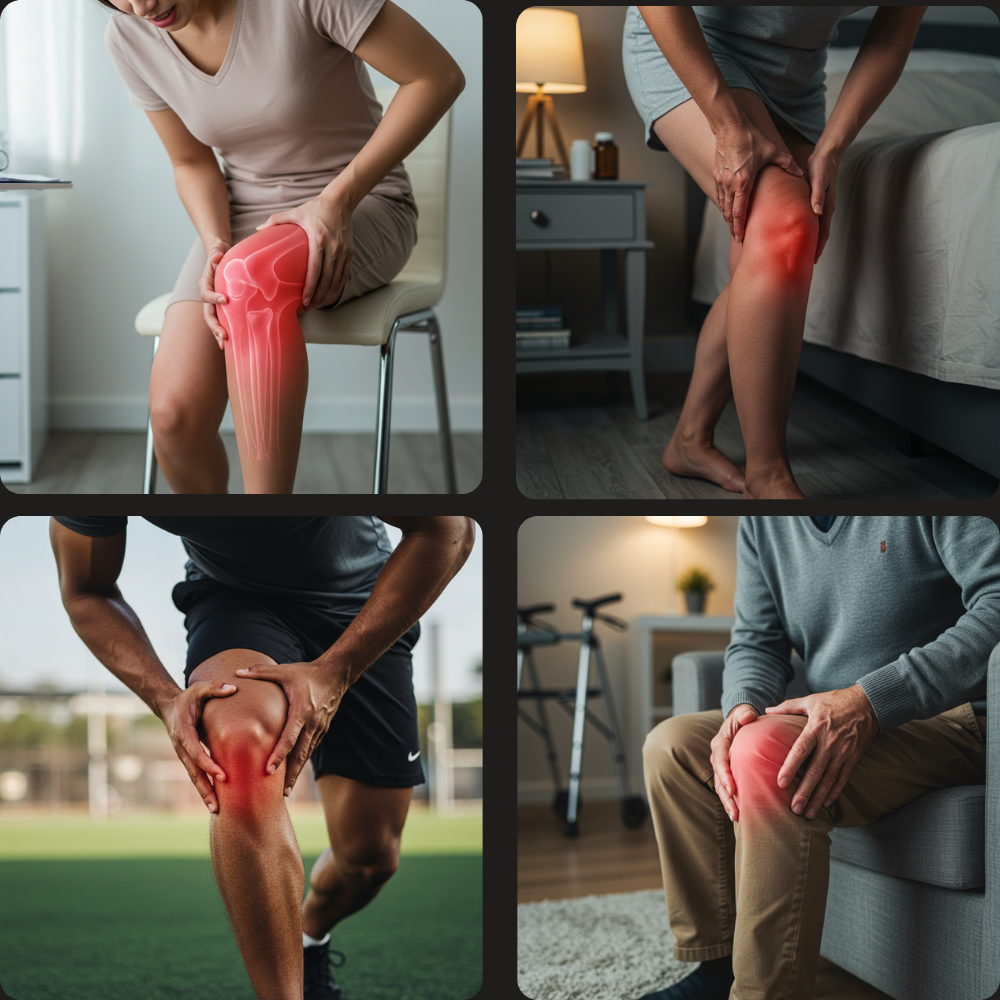 Suporte de Compressão com Mola Reforçada - OrthoKnee Pro