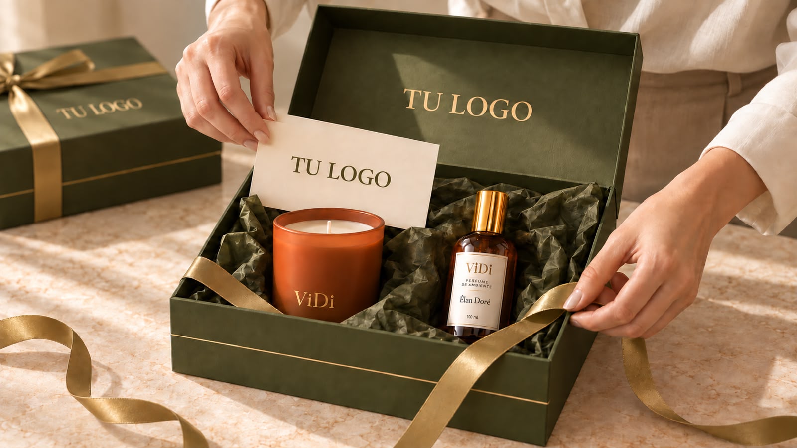 Caja de regalo corporativo personalizada