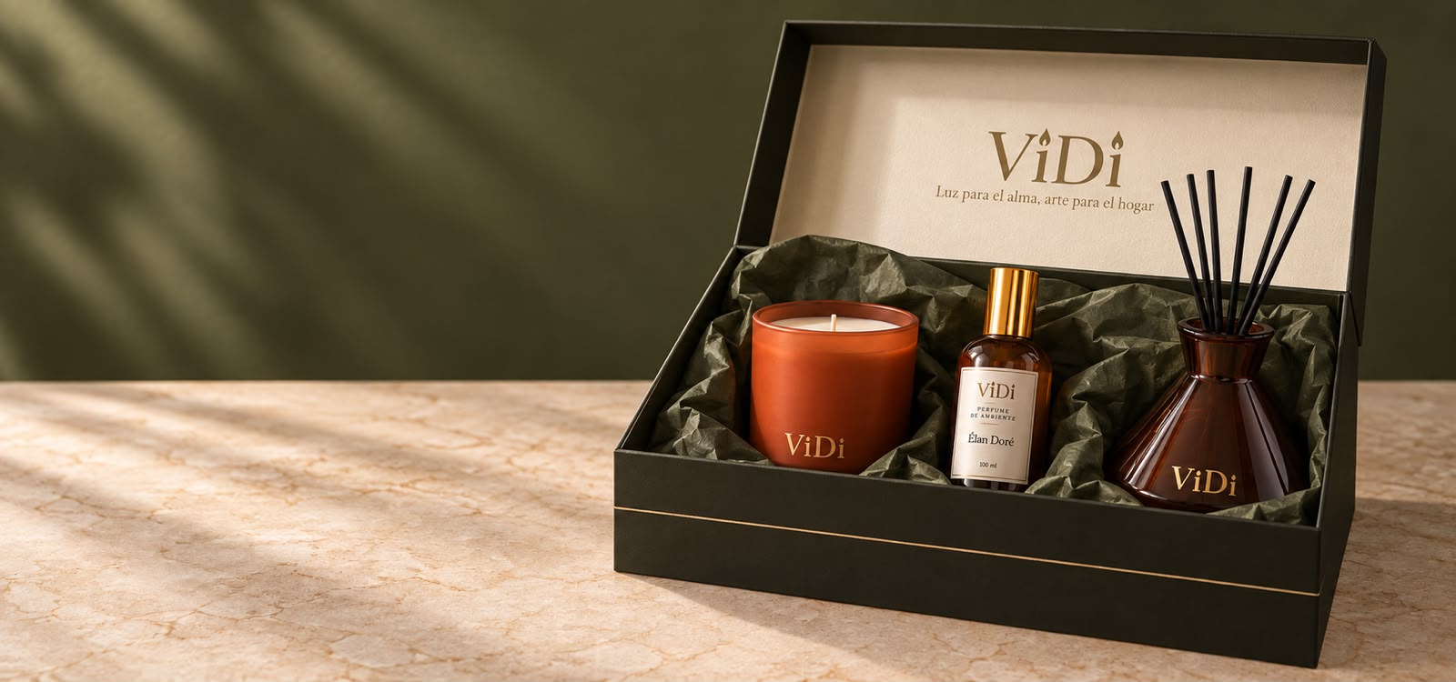 Regalos corporativos y experiencias aromáticas ViDi