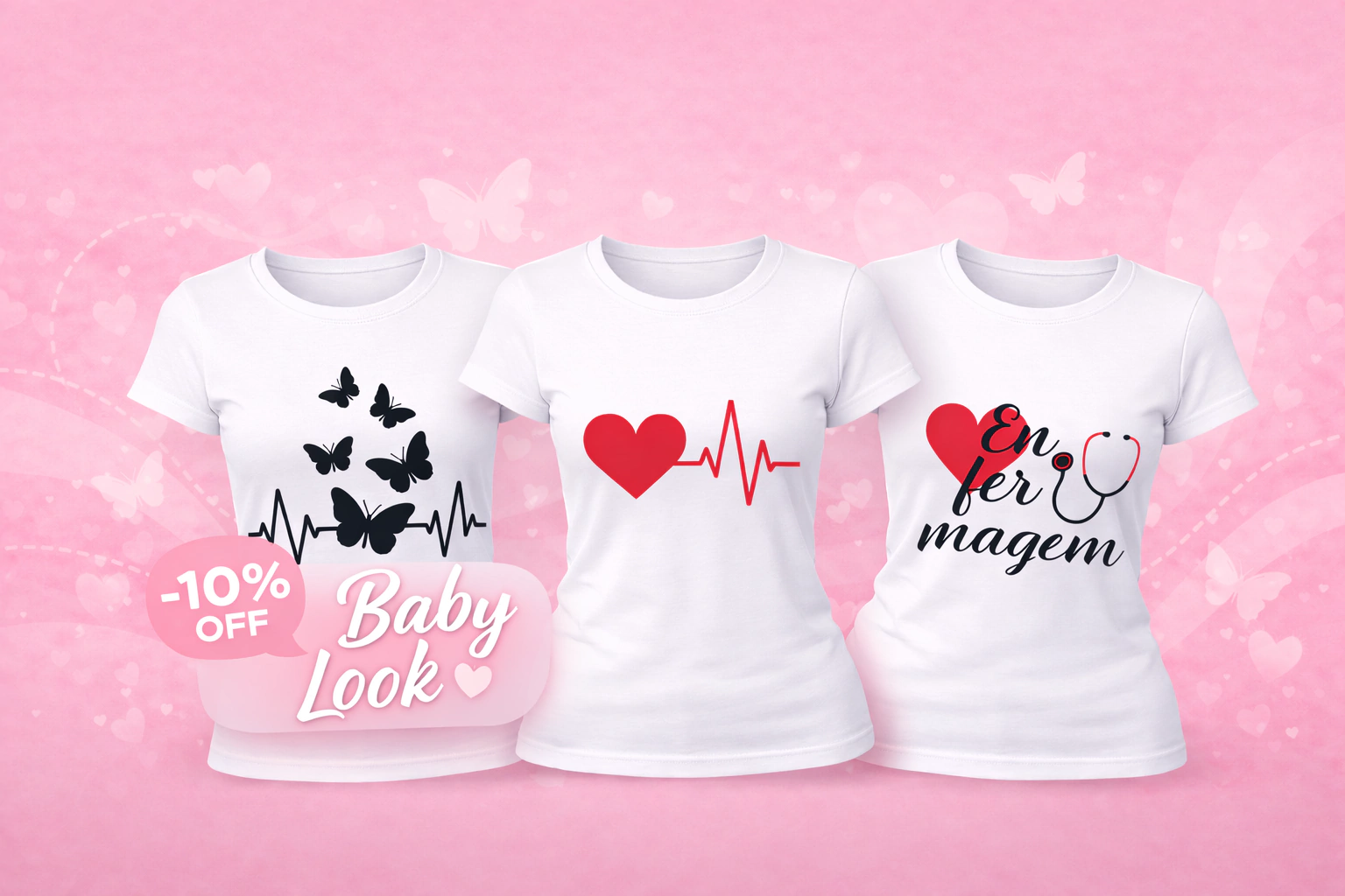 Banner da categoria Camisetas