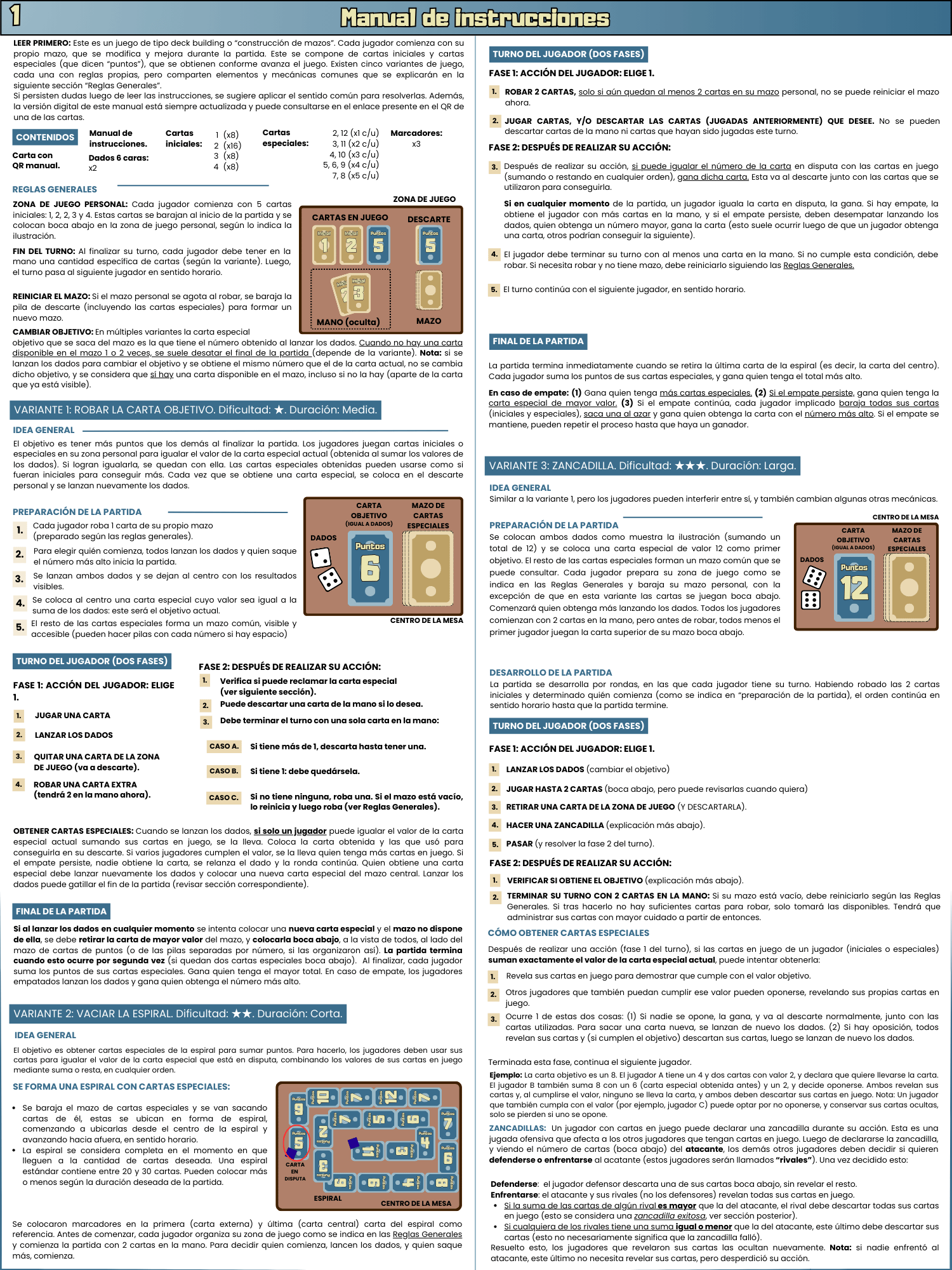 Manual Numeranza, página 1