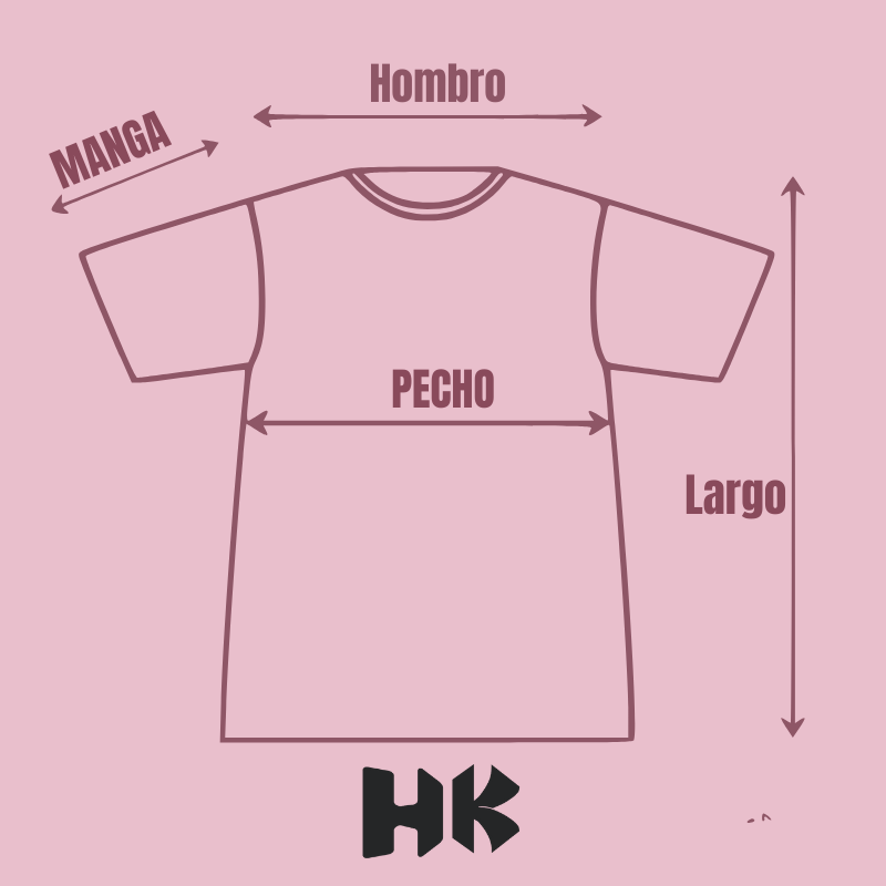 Diagrama de Medición de Playera