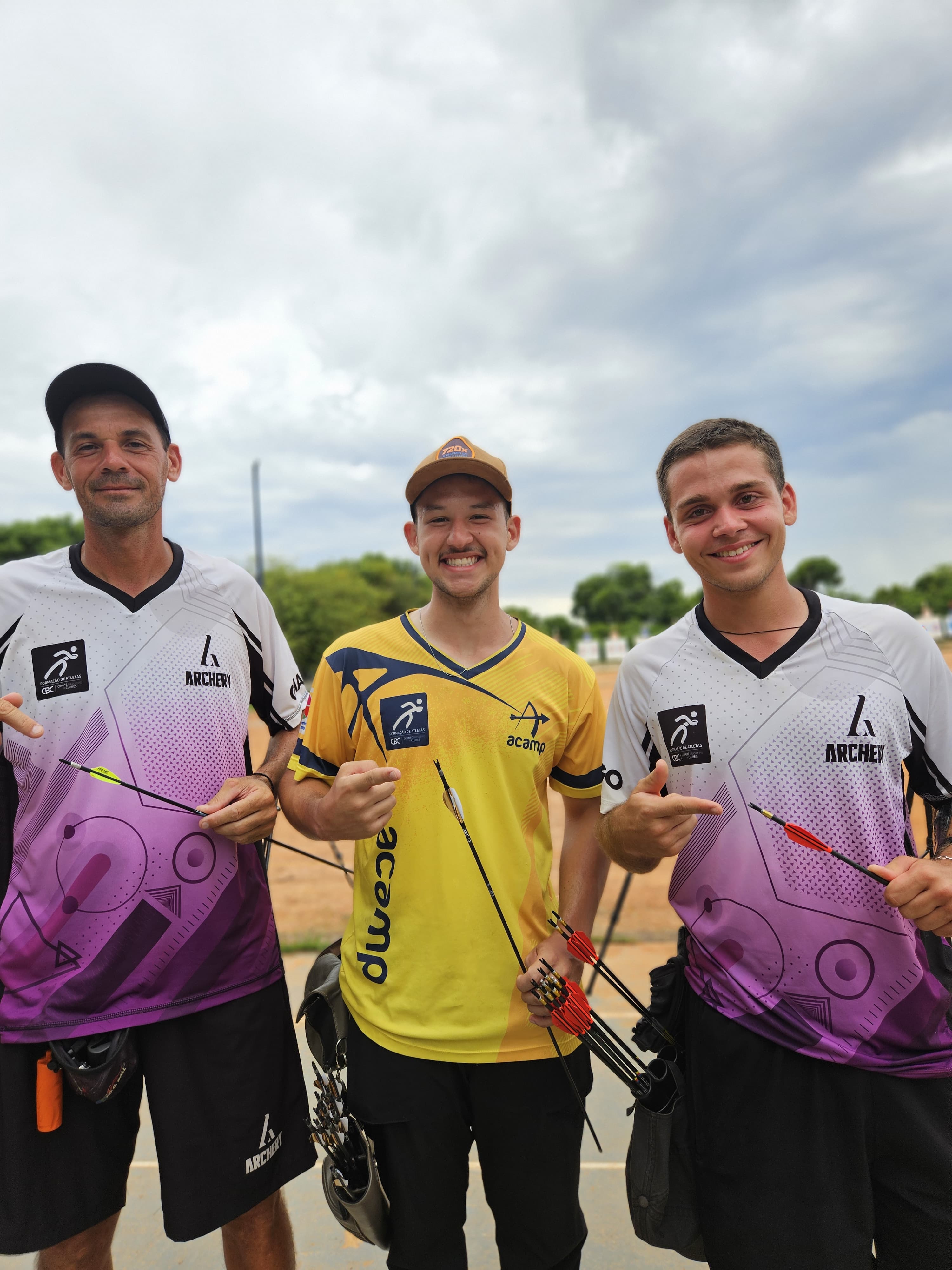 Claudio Lousada, Arthur Bremer e Rafael Magalhães