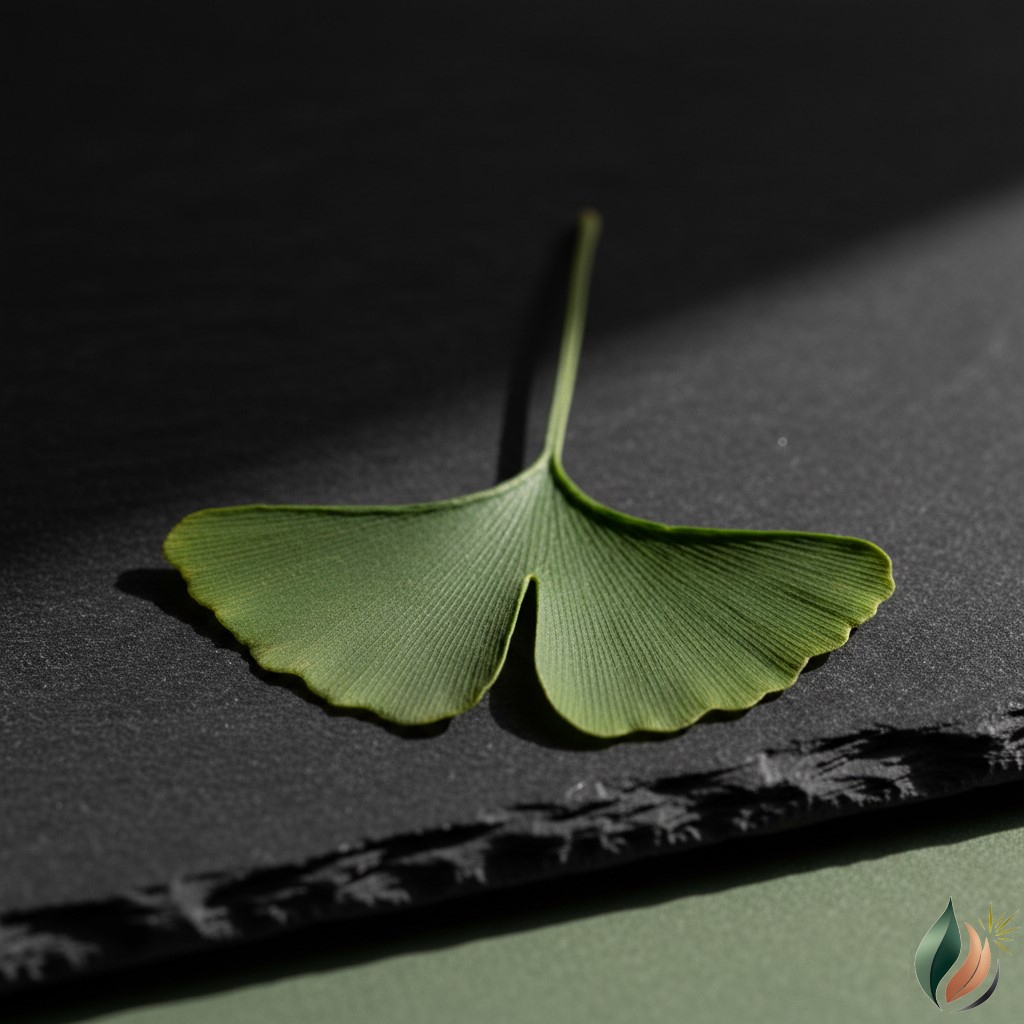 Hoja de Gingko Biloba