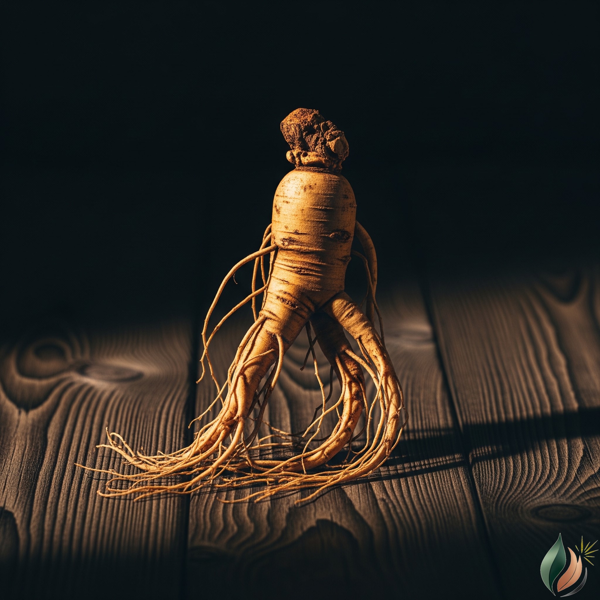 raíz de panax gingseng