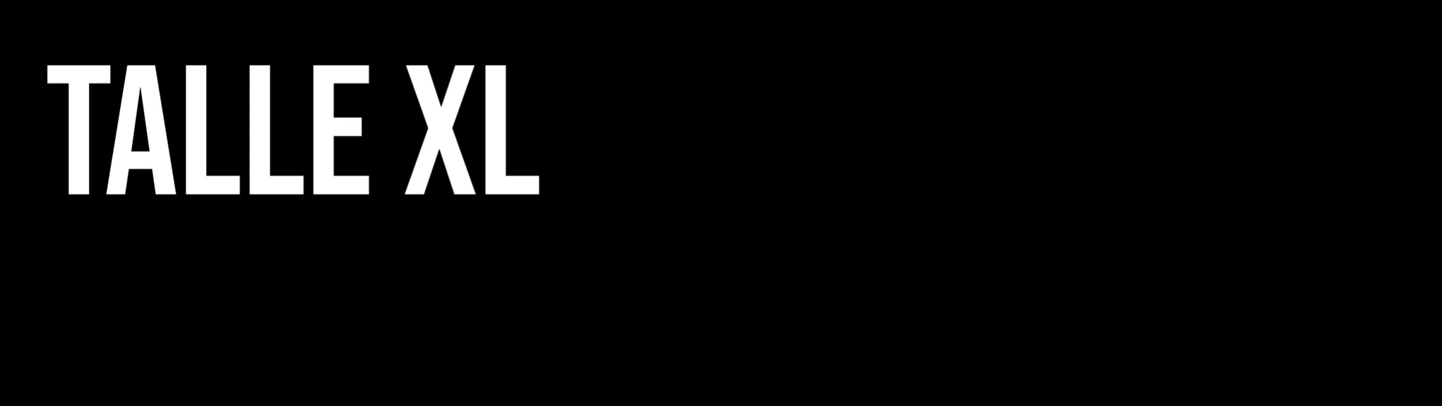 Talle XL