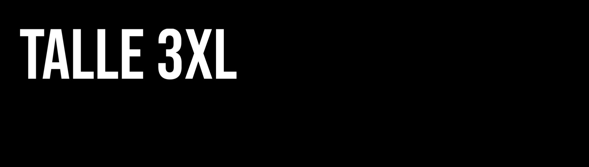 Talle 3XL