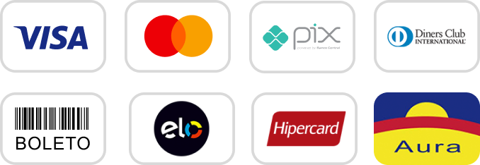 Formas de pagamento