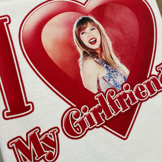 Remera I Love My Girlfriend personalizada