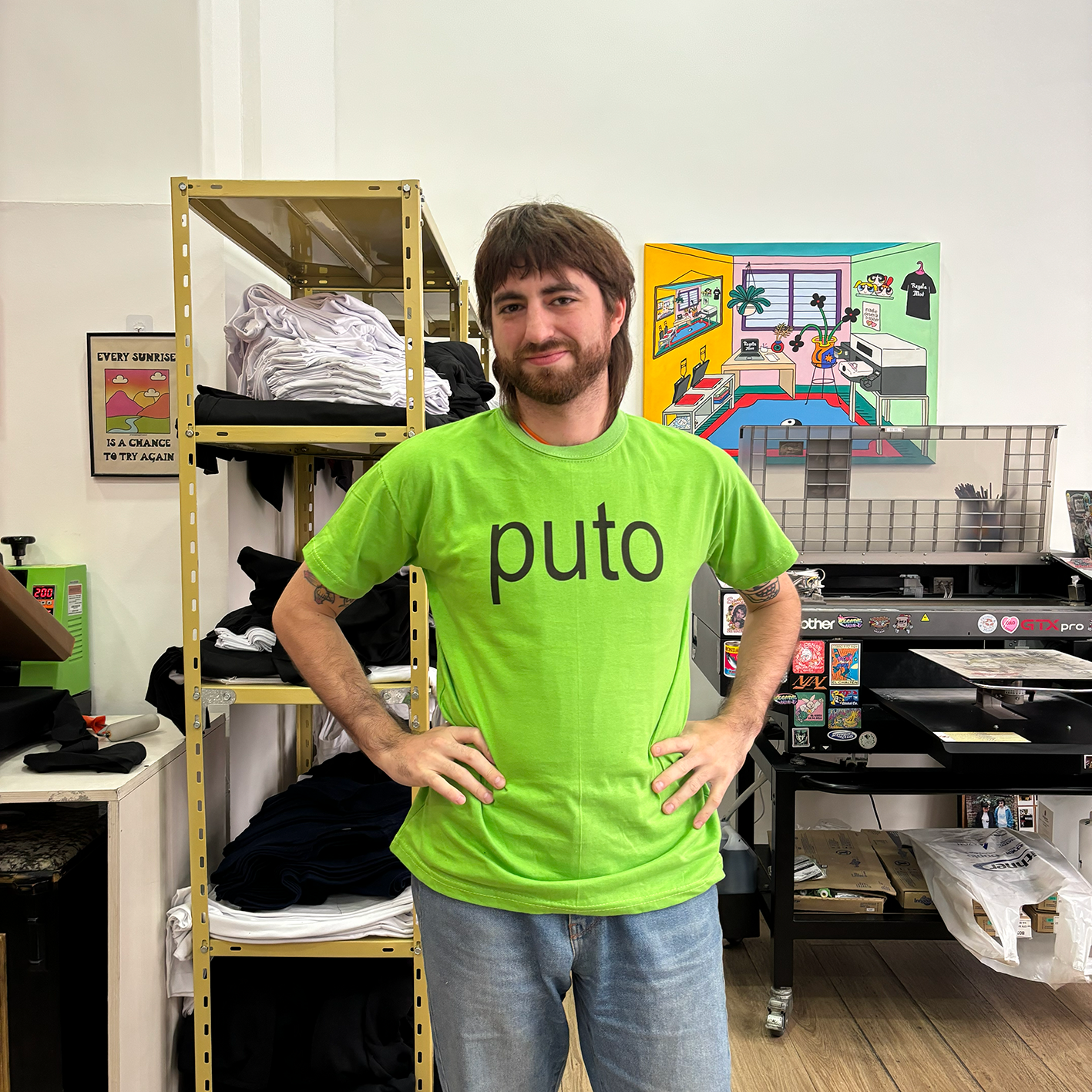 Remera personalizada con frase