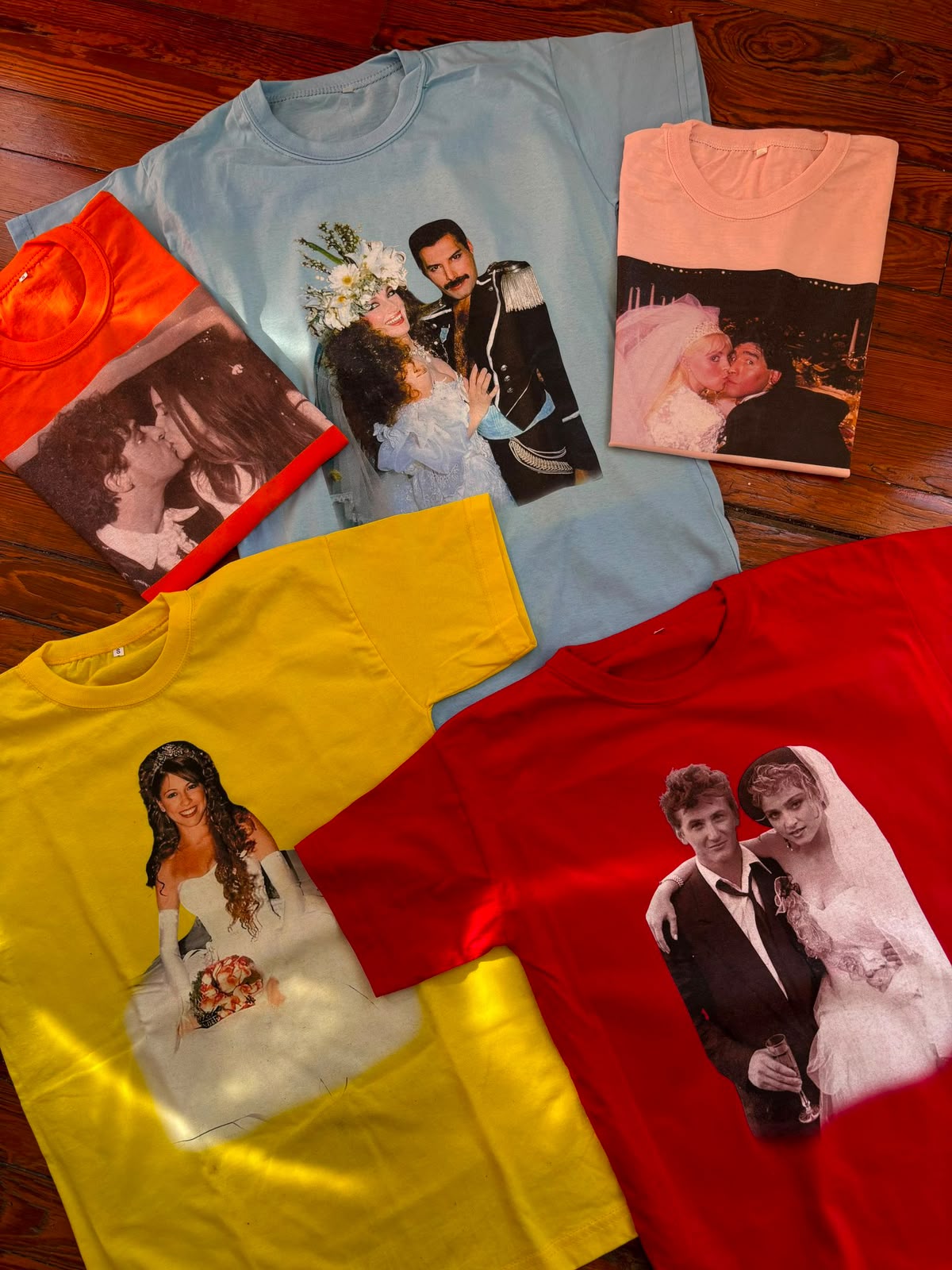 Remera personalizada para despedida de soltera