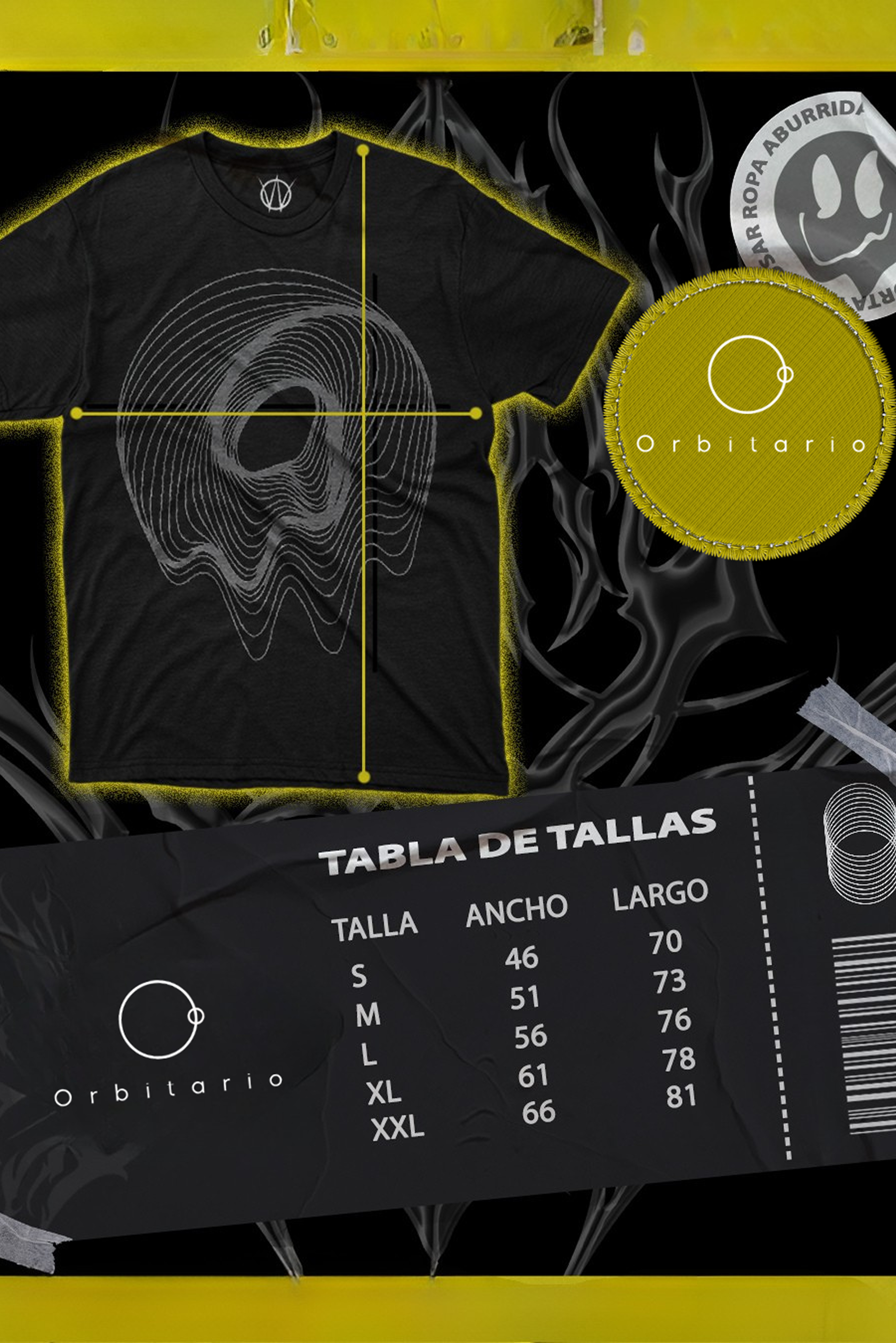 Guia de Talles de Remeras