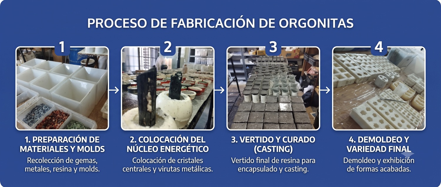 Producción Orgonitos