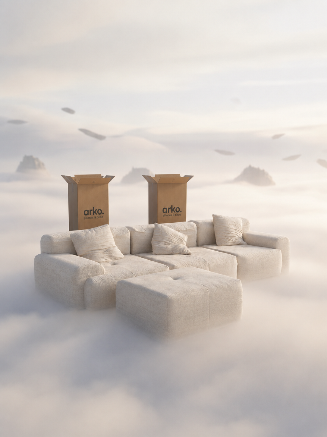 Sillones en caja