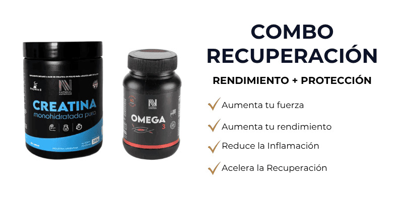 Combo Creatina y Omega 3