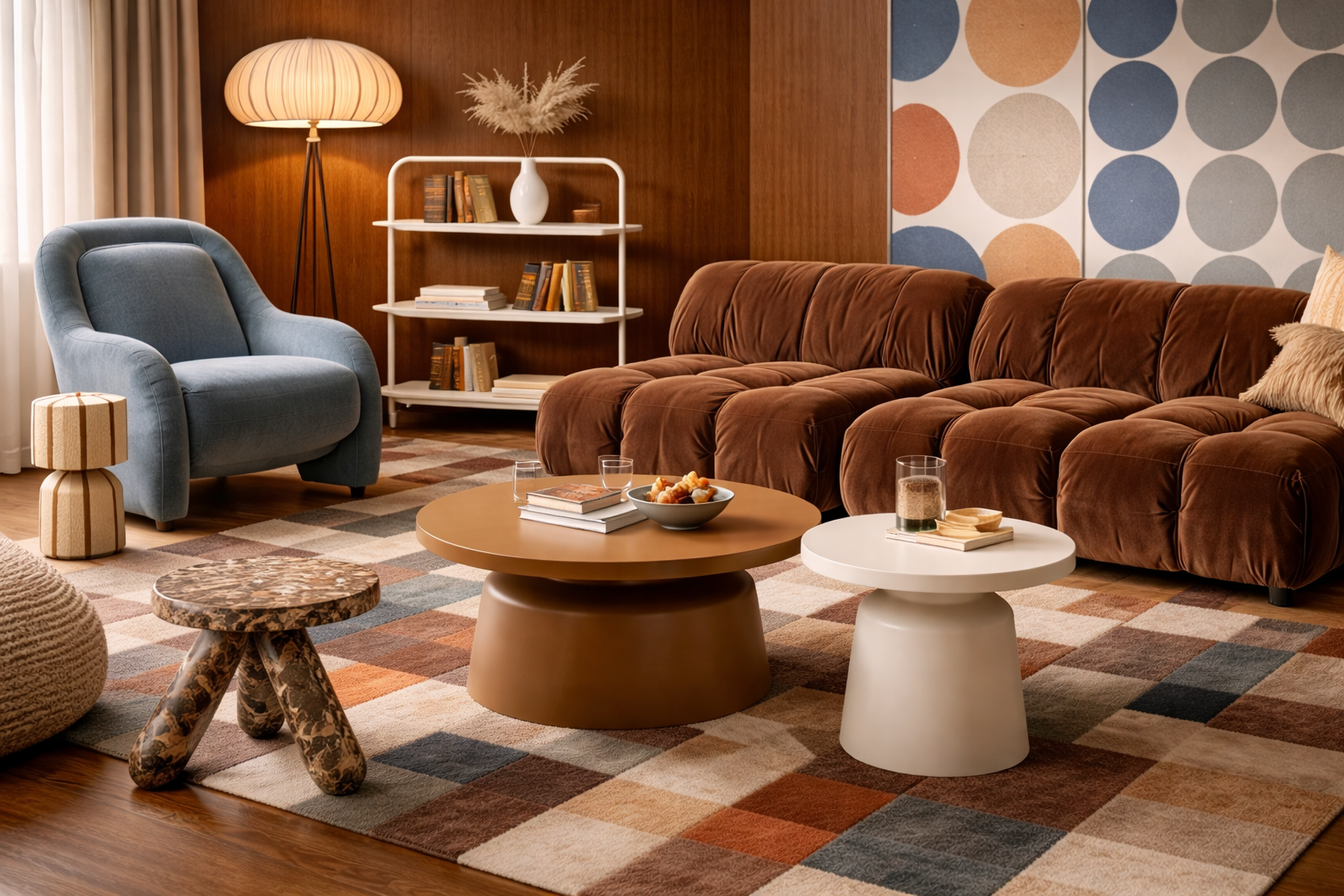 Retro Lounge - Moodboard