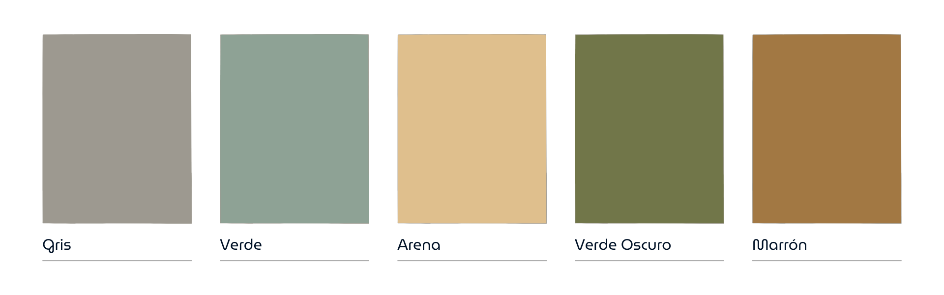 Paleta de colores - Refugio de barro