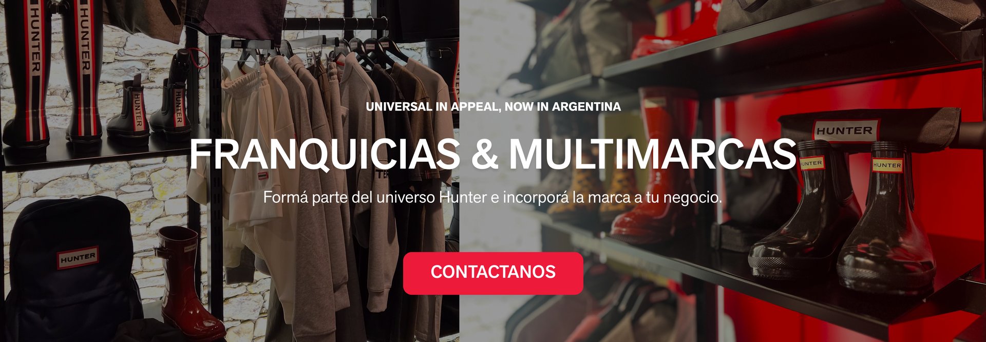 Franquicias y Multimarcas Hunter - Contactanos