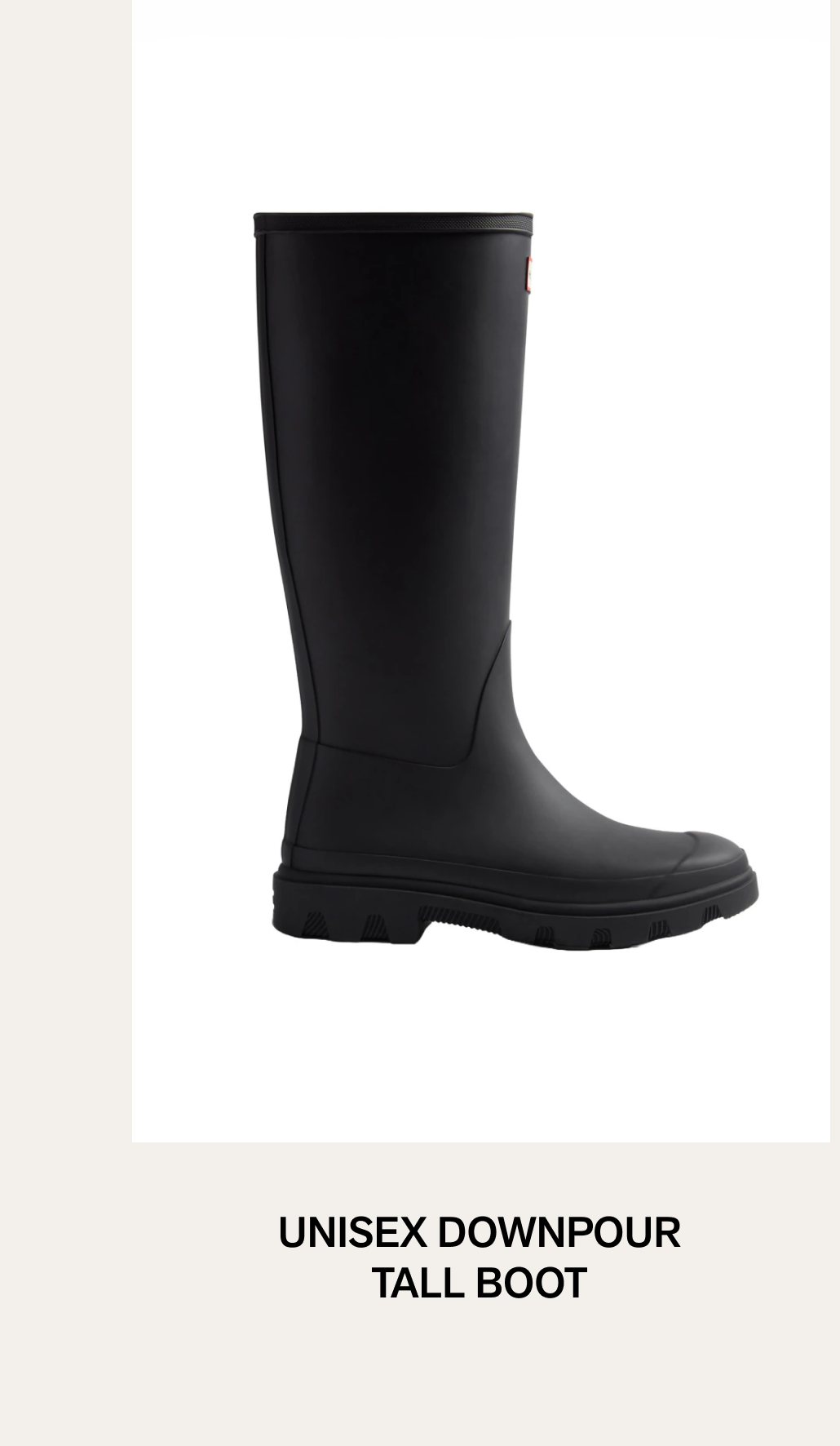 Unisex Downpour Tall Boot