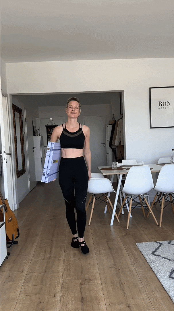 Entrenamiento con tabla de pilates