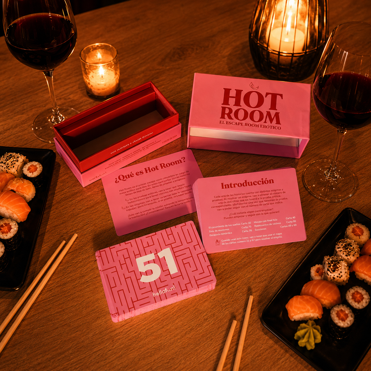 Hot Room en mesa