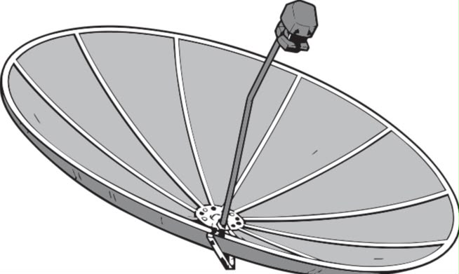 Antena parab&oacute;lica