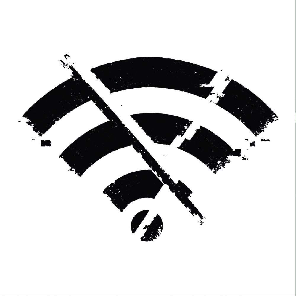 Sem sinal Wi-Fi