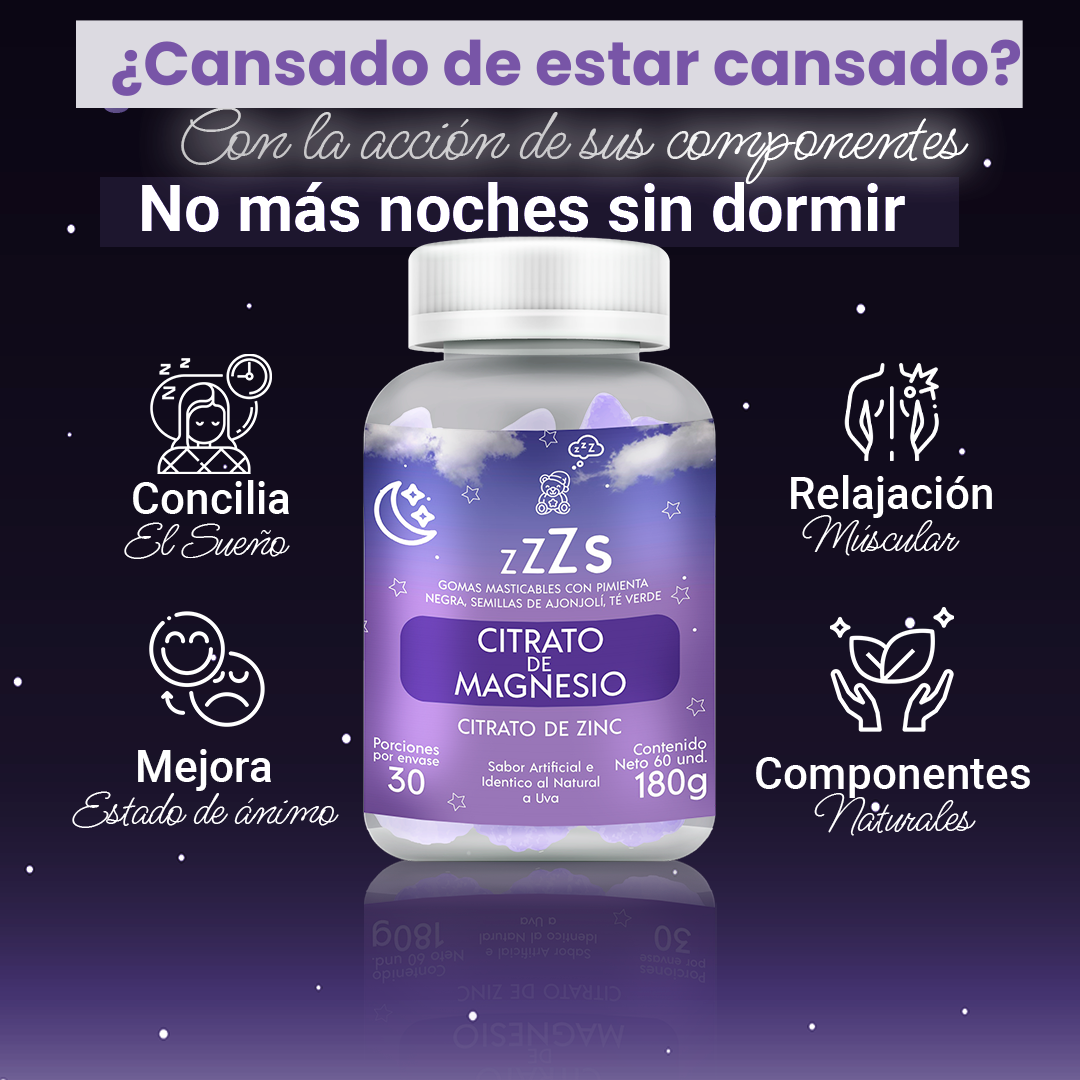 Gomitas de Citrato de Magnesio