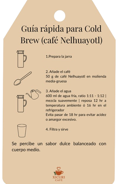 cold brew nelhuayotl